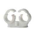 Pipe Clip Double Cliplock 22mm Box 50