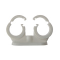 Pipe Clip Double Cliplock 22mm Box 50