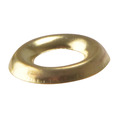 Screw Cup Washers Solid Brass Polished No.8 Bag 200