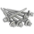 ForgeFix FORTFHH5560 TechFast Hex Head Roofing Screw Self-Drill Heavy Section 5.5 x 60mm Pack 50