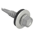 TechFast Hex Head Roofing Screw Self-Drill Light Section 5.5 x 25mm Pack 100