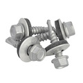 TechFast Hex Head Roofing Screw Self-Drill Light Section 5.5 x 25mm Pack 100