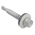 TechFast Hex Head Roofing Screw Self-Drill Light Section 5.5 x 38mm Pack 100