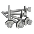 TechFast Hex Head Roofing Screw Self-Drill Light Section 5.5 x 45mm Pack 100