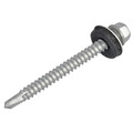 TechFast Hex Head Roofing Screw Self-Drill Light Section 5.5 x 57mm Pack 50