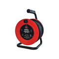 Faithfull FPPCR20M Power Plus Open Drum Cable Reel 240V 13A 2-Socket 20m