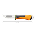 Heavy-Duty Knife with Sharpener