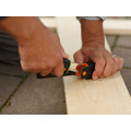 Heavy-Duty Knife with Sharpener