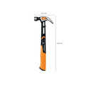 IsoCore Curved Finishing Hammer 450g (16oz)