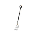 Ergonomic Garden Fork Grey