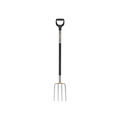 Ergonomic Garden Fork Grey