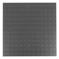 Sealey FT2S Vinyl Floor Tile with Peel & Stick Backing Silver Coin - Pack of 16