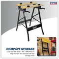 Sealey FWB3 Tilt & Clamp Folding Workbench