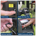 Sealey G1000I 1000W Inverter Generator 2-Stroke Engine 230V