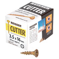 Reisser Cutter Yellow Countersunk Pozi Screws 3.5mm X 16mm (Box Of 200)