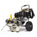 V-TUF GB130 3626psi, 250Bar, 15L/min Industrial 13HP Gearbox Driven Honda Petrol Pressure Washer - Stainless Steel Frame