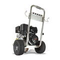V-TUF GB130 3626psi, 250Bar, 15L/min Industrial 13HP Gearbox Driven Honda Petrol Pressure Washer - Stainless Steel Frame