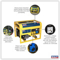 Sealey GG7500 6000W Generator 13hp 4-Stroke Engine 110/230V