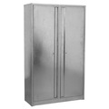 4-Shelf Galvanized Steel Floor Cabinet - Extra-Wide