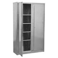 4-Shelf Galvanized Steel Floor Cabinet - Extra-Wide