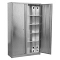 4-Shelf Galvanized Steel Floor Cabinet - Extra-Wide