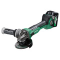 HiKOKI HIKG3612DAJR G3612DA/JRZ Multi-Volt Angle Grinder 115mm 36V 2 x 2.5Ah Li-ion