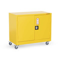 Armorgard HMC1 Safestor, Hazardous Mobile Cupboard - 900 x 480 x 810mm