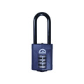 Squire HSQCP5025 CP50/2.5 Combination Padlock 4-Wheel 50mm Extra Long Shackle 63.5mm