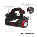 Sealey HT111R Rechargeable Head Torch with Auto-Sensor 5W COB LED