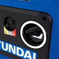 Hyundai 2200W / 2.2kW Petrol Inverter Generator, Pure Sine Wave Output, Lightweight, Quiet Running | HY2250Si