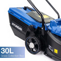 Hyundai 12.6 /32cm Cordless 20V MAX 4Ah Li-Ion Battery Hand Push Lawnmower | HY2193