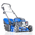 Hyundai 17 / 43cm Rear Roller Electric Start Self Propelled Petrol Lawnmower And Extras