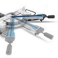 Hyundai 2000W Sliding Mitre Saw 255mm Blade & Vacuum Cleaner 1200W Bundle