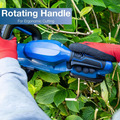 Hyundai 20V MAX 510mm Cordless Hedge Trimmer 2Ah Li-Ion Battery Powered & GardenTek Folding Trolley on Wheels, Garden Trolley 120kg | HY2188+GTW220