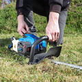 Hyundai 26cc 600mm Petrol Hedge Trimmer Cutter, Easy-Start & Lightweight 2-stroke & GardenTek Garden Trolley on Wheels, 120kg Load with Brakes | HYHT2600X+GTW260