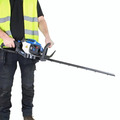 Hyundai 26cc 600mm Petrol Hedge Trimmer Cutter, Easy-Start & Lightweight 2-stroke & GardenTek Garden Trolley on Wheels, 120kg Load with Brakes | HYHT2600X+GTW260