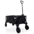 Hyundai 52cc Petrol Pole Saw Pruner Chainsaw 2.7m Long Reach 260mm Cutting Width & GardenTek Folding Trolley on Wheels, Garden Trolley 120kg | HYPS5200X+GTW220