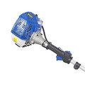 Hyundai 52cc Petrol Pole Saw Pruner Chainsaw 2.7m Long Reach 260mm Cutting Width & GardenTek Folding Trolley on Wheels, Garden Trolley 120kg | HYPS5200X+GTW220