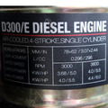 Hyundai Diesel Dirty Water Pump 3in Electric Start + 2 Hoses