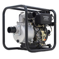 Hyundai Diesel Water Pump Electric Start Commercial 60,000 L/HR + 2 Hoses