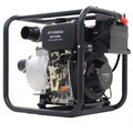 Hyundai Diesel Water Pump Electric Start Commercial 60,000 L/HR + 2 Hoses