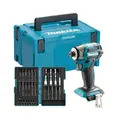 Makita DTD173ZJX2 Body only with E-26179 38pc Impact Premier Bit Set in a Makpac case