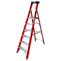 Excel 31131 Electricians Fibreglass Platform Step Ladder 6 Tread 2.04m EN131