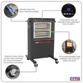 Sealey Infrared Cabinet Heater 1.4/2.8kW 230V