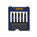 IRWIN® IRW1923433 Phillips/Pozi/TORX Impact Screwdriver Pocket Bit Set, 5 Piece