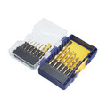 IRWIN® IRWIW3038503 HSS Titanium Metal Drill Bit Set, 13 Piece
