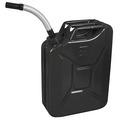 Sealey JC20SCB Screw Cap Metal Jerry Can 20L - Black