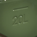 Sealey JC20SCG Screw Cap Metal Jerry Can 20L - Green