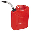 Sealey JC20SCR Screw Cap Metal Jerry Can 20L - Red