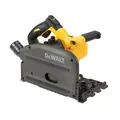 DeWalt DCS520T2KIT DCS520T2 54V XR 165mm Flexvolt Plunge Saw Complete Guide Rail Kit with 2 6.0ah Batteries